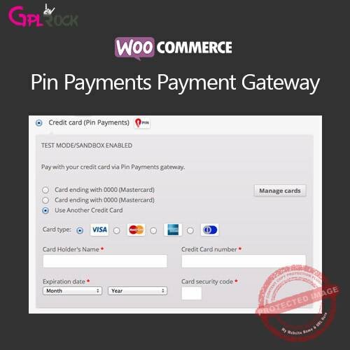 WooCommerce Pin Payments Payment Gateway