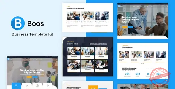 Boos – Business Elementor Template Kit