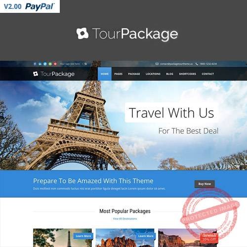 Tour Package – WordPress Travel/Tour Theme