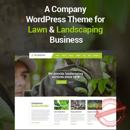 The Landscaper – Lawn & Landscaping WP Theme