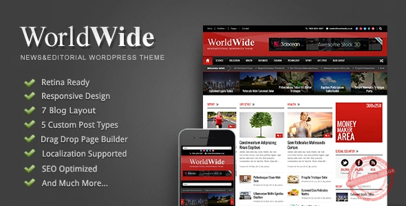 World Wide – Responsive Magazine WordPress