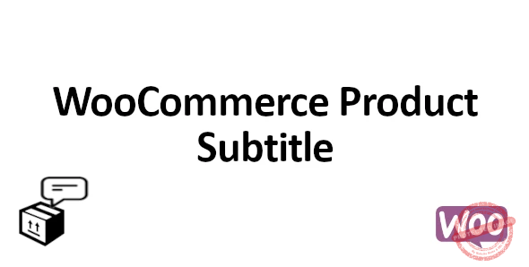 WooCommerce Product Subtitle