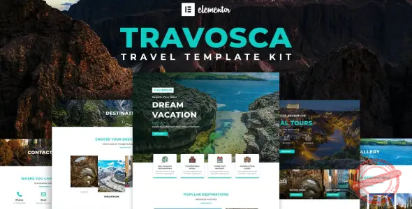 Travosca – Travel Elementor Template Kit