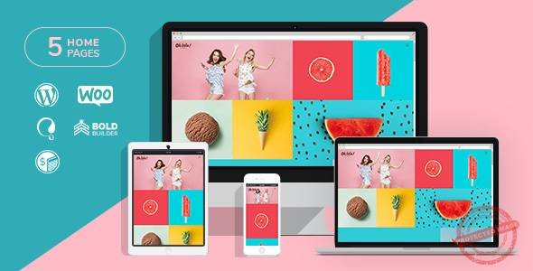 Ohlala - Cake Shop, Ice Cream & Juice Bar WordPress Theme