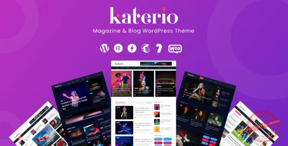 Katerio – Magazine & Blog WordPress Theme