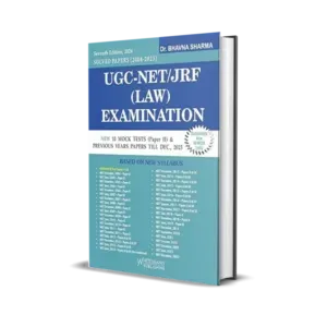 Bhavna Sharma's UGC-NET/JRF (Law) Examination Solved Papers (2004-2023)