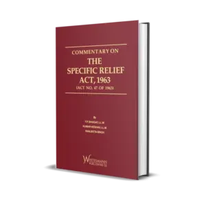 Y P Bhagat's Commentary on The Specific Relief Act, 1963