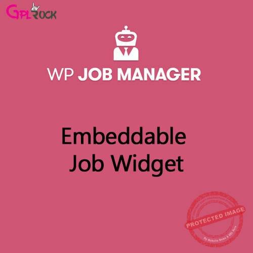 WP Job Manager Embeddable Job Widget