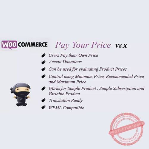 WooCommerce Pay Your Price