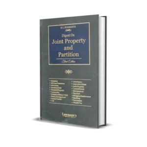 Lawmann's Digest on Joint Property & Partition