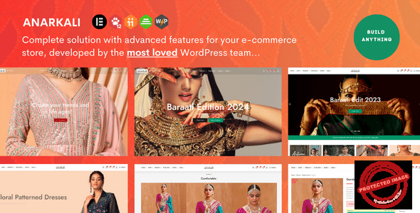 Anarkali - Fashion Shop WooCommerce Elementor Theme