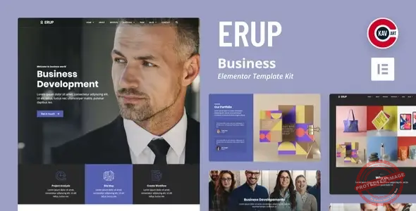 Erup – Business Elementor Template Kit