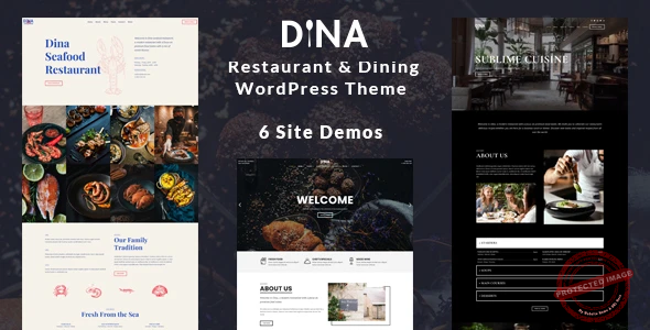 Dina – Restaurant Cafe Food Theme