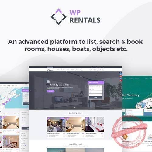 WP Rentals - Booking Accommodation WordPress Theme