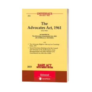 Universal's The Advocates Act, 1961