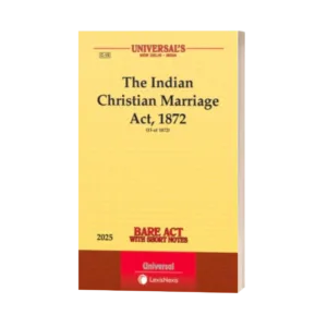 Universal's The Indian Christian Marriage Act, 1872