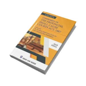 Anand's Commentary On The Provincial Small Cause Courts Act, 1887