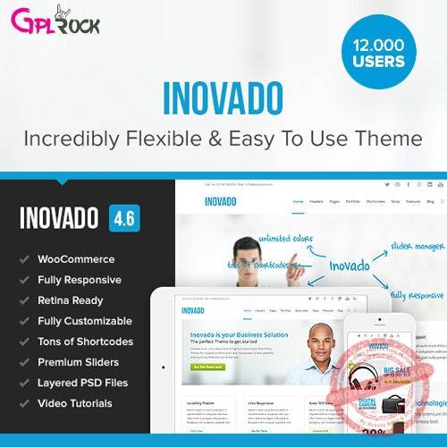 Inovado | Retina Responsive Multi-Purpose Theme