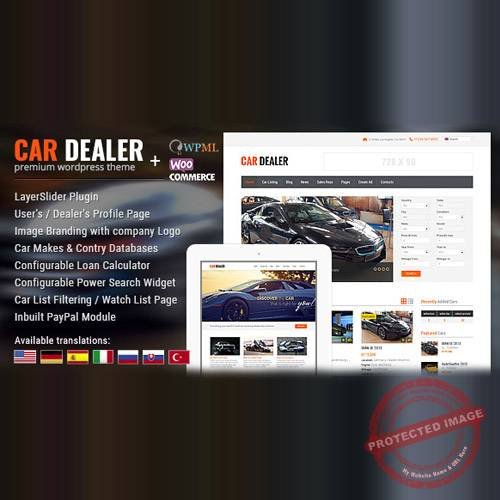 Car Dealer Automotive WordPress Theme – Responsive