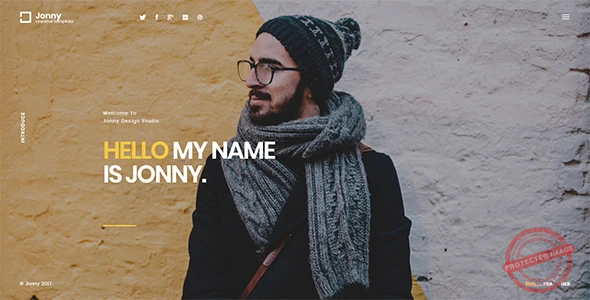 Jonny – Personal WordPress Theme