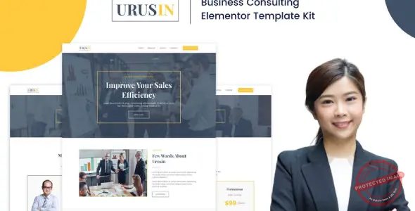 Urusin – Business Consulting Elementor Template Kit