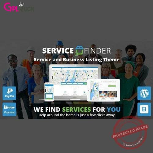 Service Finder – Provider and Business Listing WordPress Theme