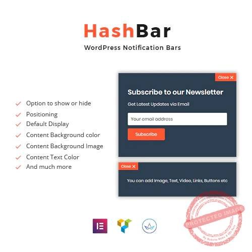 HashBar Pro | WordPress Notification Bar