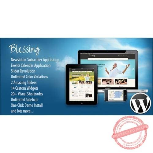 Blessing | WordPress Theme for Church and Charity Websites