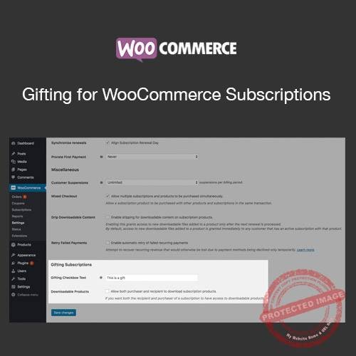 Gifting for WooCommerce Subscriptions