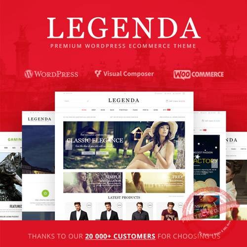 Legenda – Responsive Multi-Purpose WordPress Theme