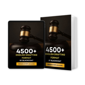 Blackcoat 4500+ Important English Legal Drafts E-Book Bundle (100% Editable, Google Drive Version) – Essential for Advocates