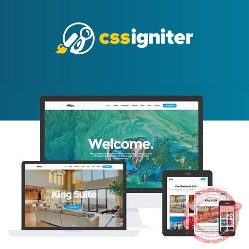 CSS Igniter Milos WordPress Theme
