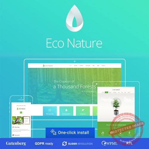 Eco Nature – Environment & Ecology WordPress Theme