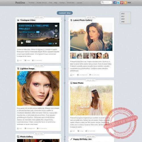 Themify Postline WordPress Theme