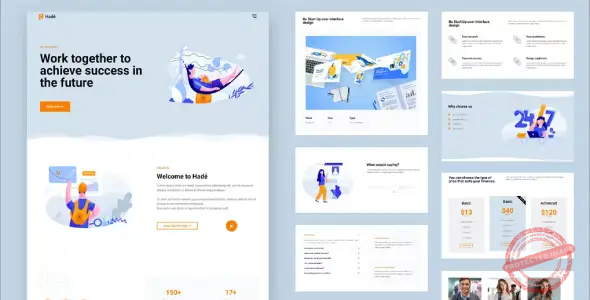 Hadé – Business Elementor Template Kit