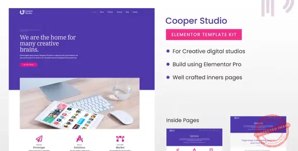 Cooper Studio Elementor Template Kit