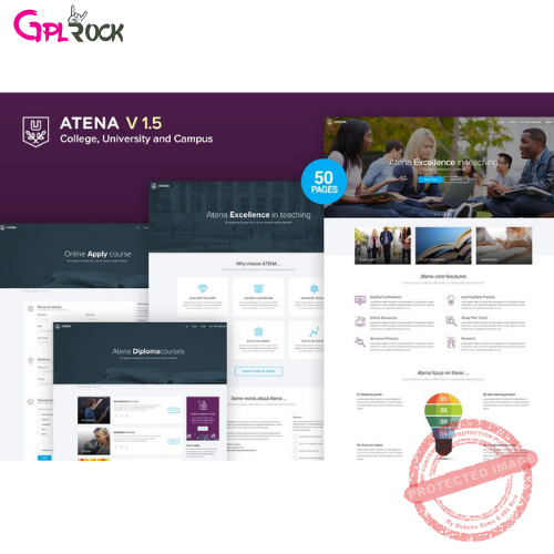 Atena – College and University template