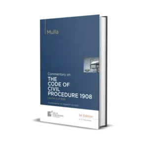 Mulla's Commentary on Code of Civil Procedure (Set of 3 Volumes)