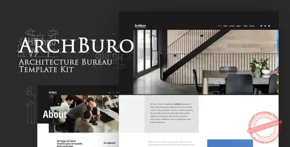 ArchBuro – Architecture Bureau Template Kit