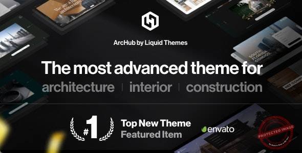 ArcHub - Architecture and Interior Design WordPress Them