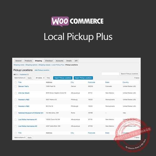 WooCommerce Local Pickup Plus