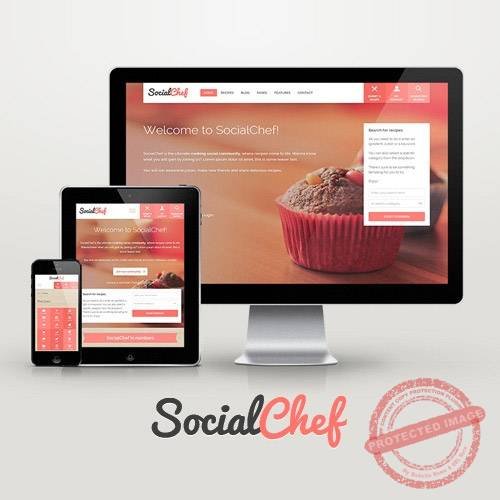 SocialChef – Social Recipe WordPress Theme