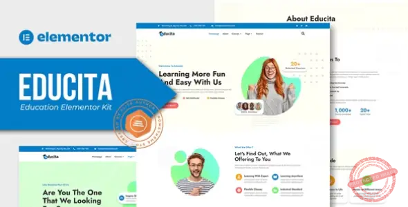Educita – Education Elementor Template Kit