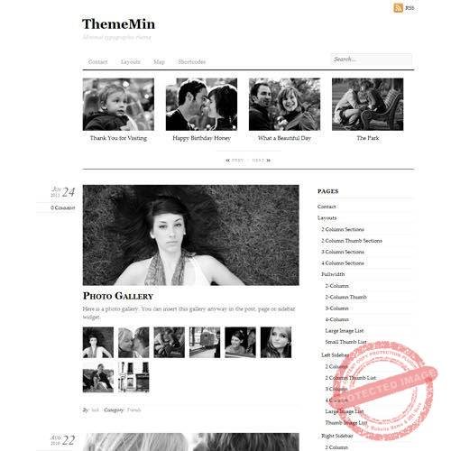 Themify Thememin WordPress Theme