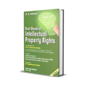 N K Acharya's Text Book of Intellectual Property Rights