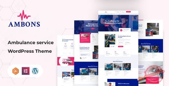 Ambons - Ambulance Service WordPress Theme