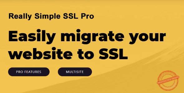 Really Simple SSL Pro - Improve Security with Really Simple SSL Pro