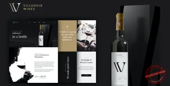 Villenoir – Wine Template Kit