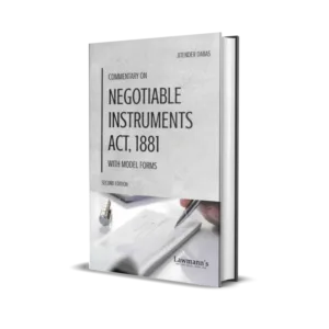 Jitender Dabas's Commentary on Negotiable Instruments Act, 1881 (With Model Forms)