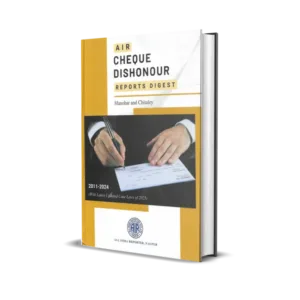 Manohar & Chitaley's AIR Cheque Dishonour Reports Digest